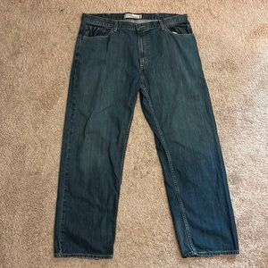 Levi Strauss Blue Jeans 559 Relaxed Straight 40x32
